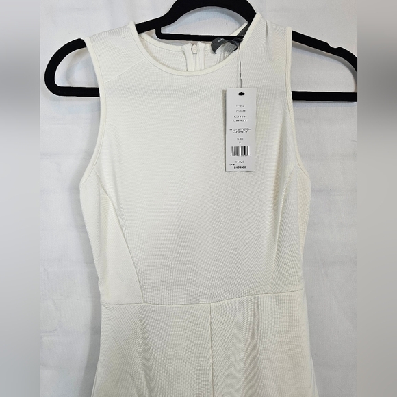 Nwt French Connection Sundae Lula Sleeveless Jumpsuit Summer White 4 - Picture 7 of 11